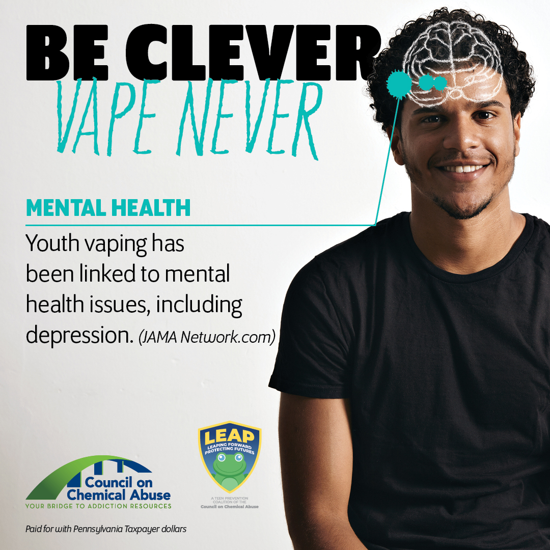 Learn About our New Be Clever Vape Never Campaign - Council on Chemical ...